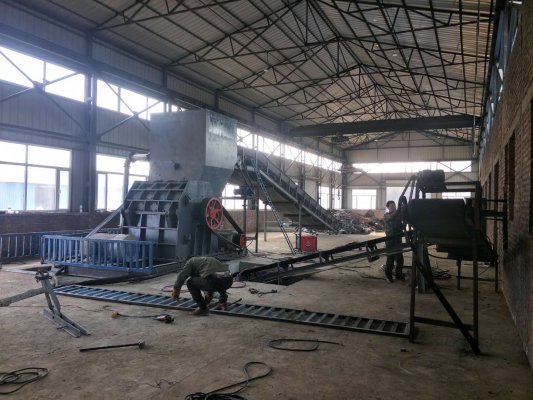  開一個廢鐵破碎廠掙錢嗎？所需設(shè)備金屬破碎機多少錢？