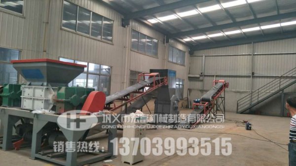 怎樣配置金屬撕碎機(jī)生產(chǎn)線，全套報價多少？